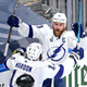 Steven Stamkos scored in his return to the ice as the Tampa Bay Lightning beat the Dallas Stars 5-2.